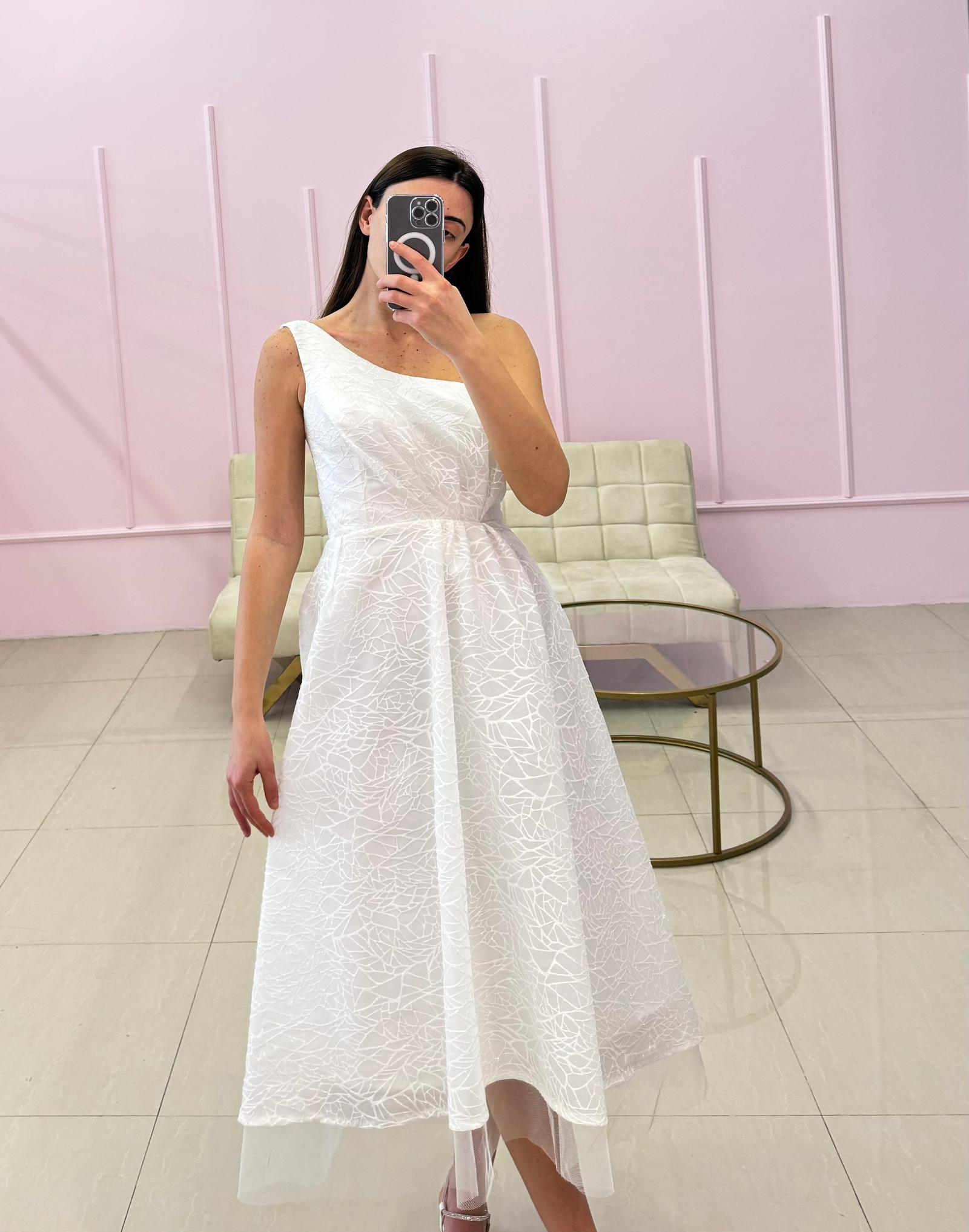Elegant Textured Designer Dress