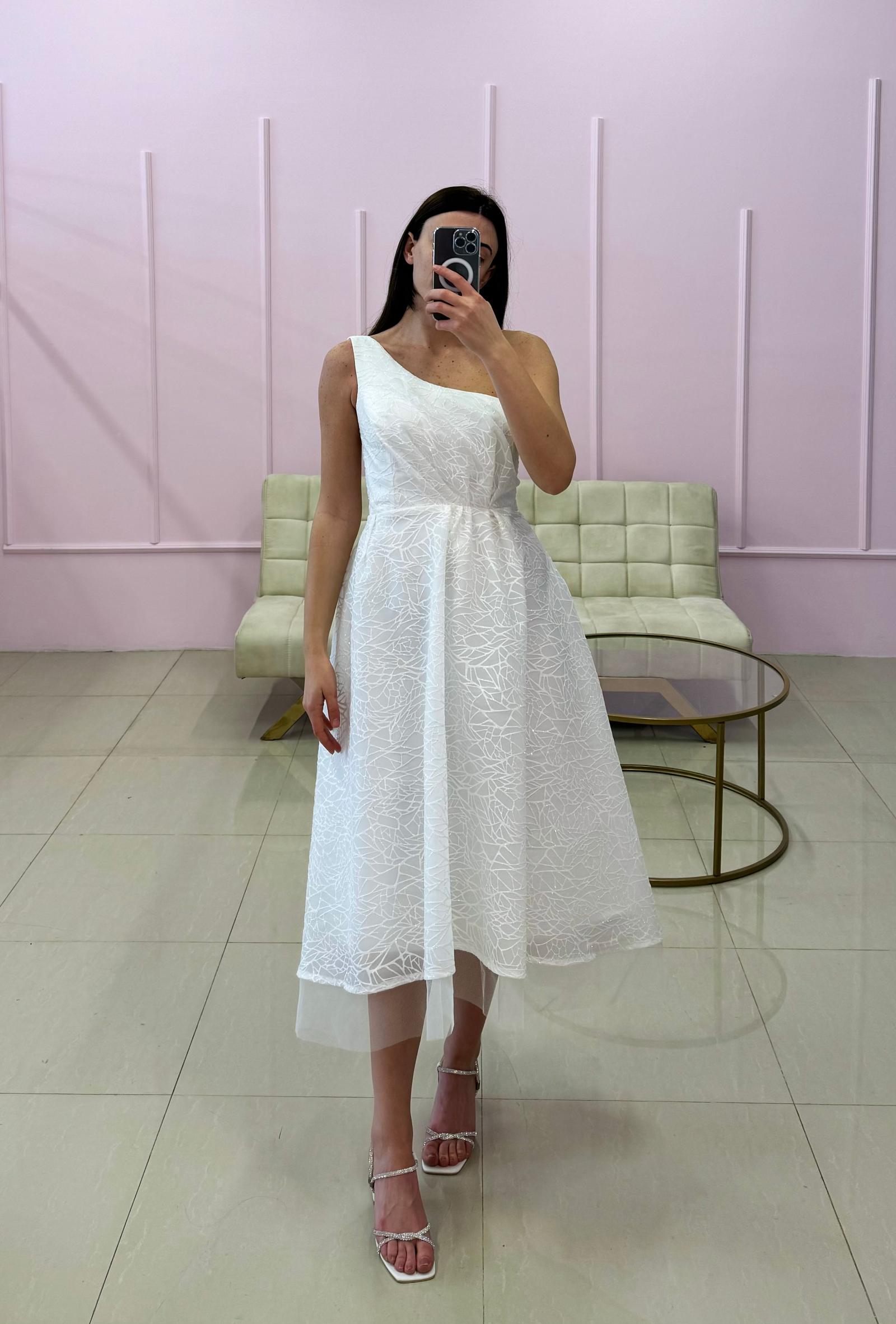 Elegant Textured Designer Dress