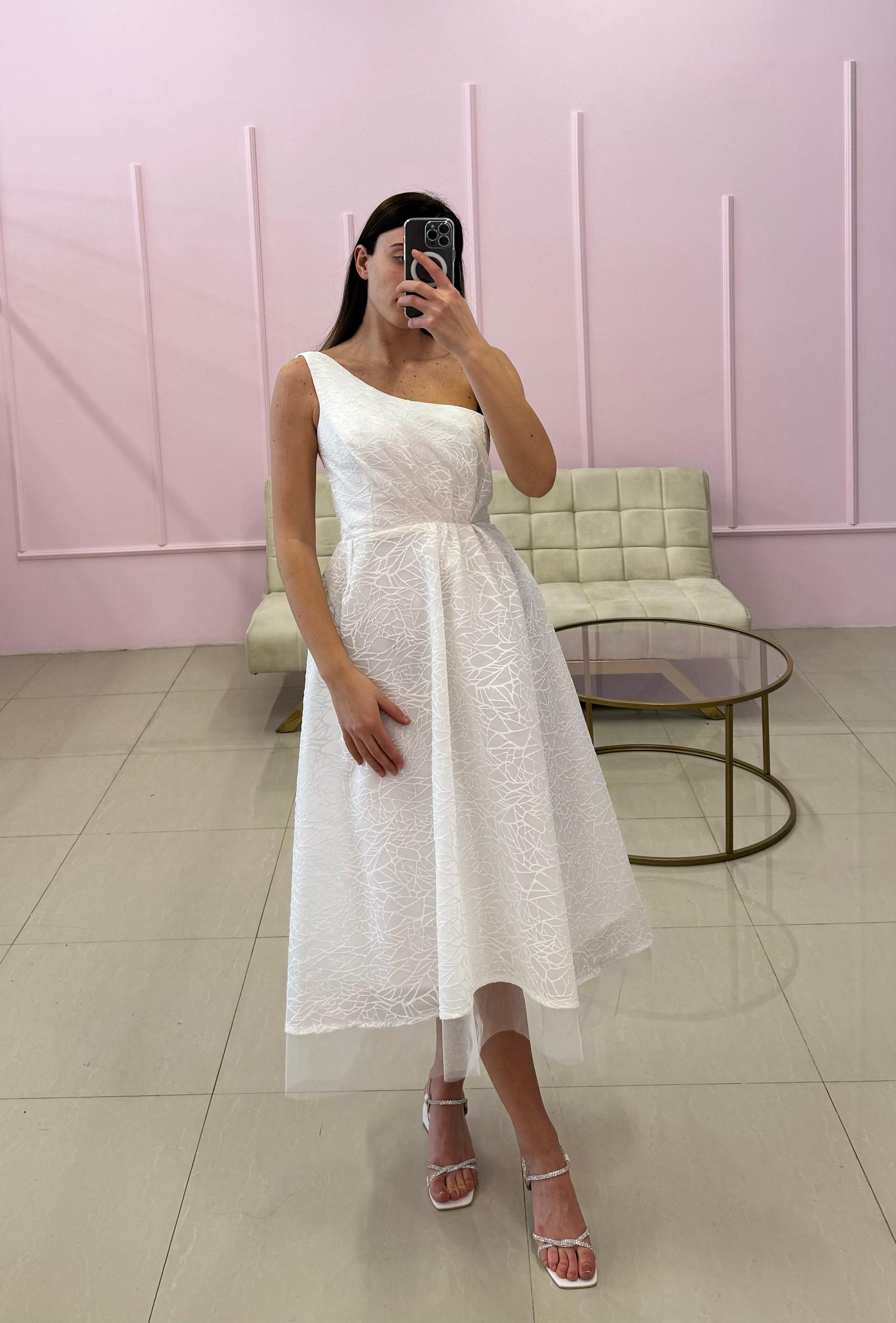 Elegant Textured Designer Dress