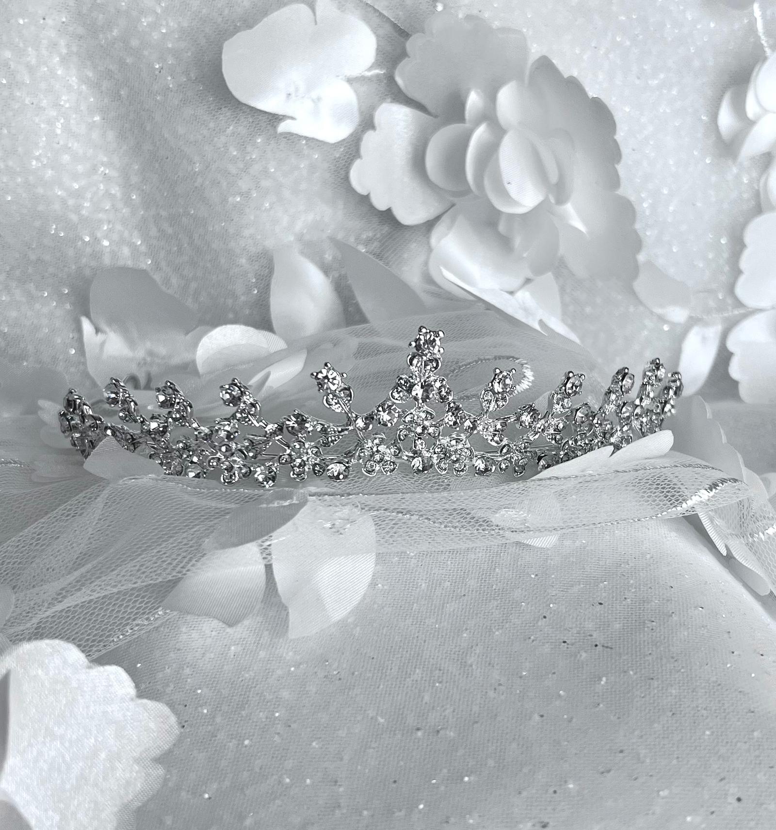 Elegant Crystal Princess Tiara