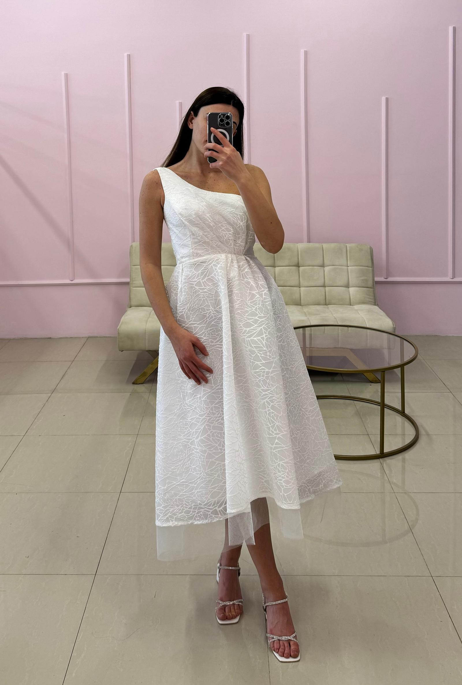 Elegant Textured Designer Dress