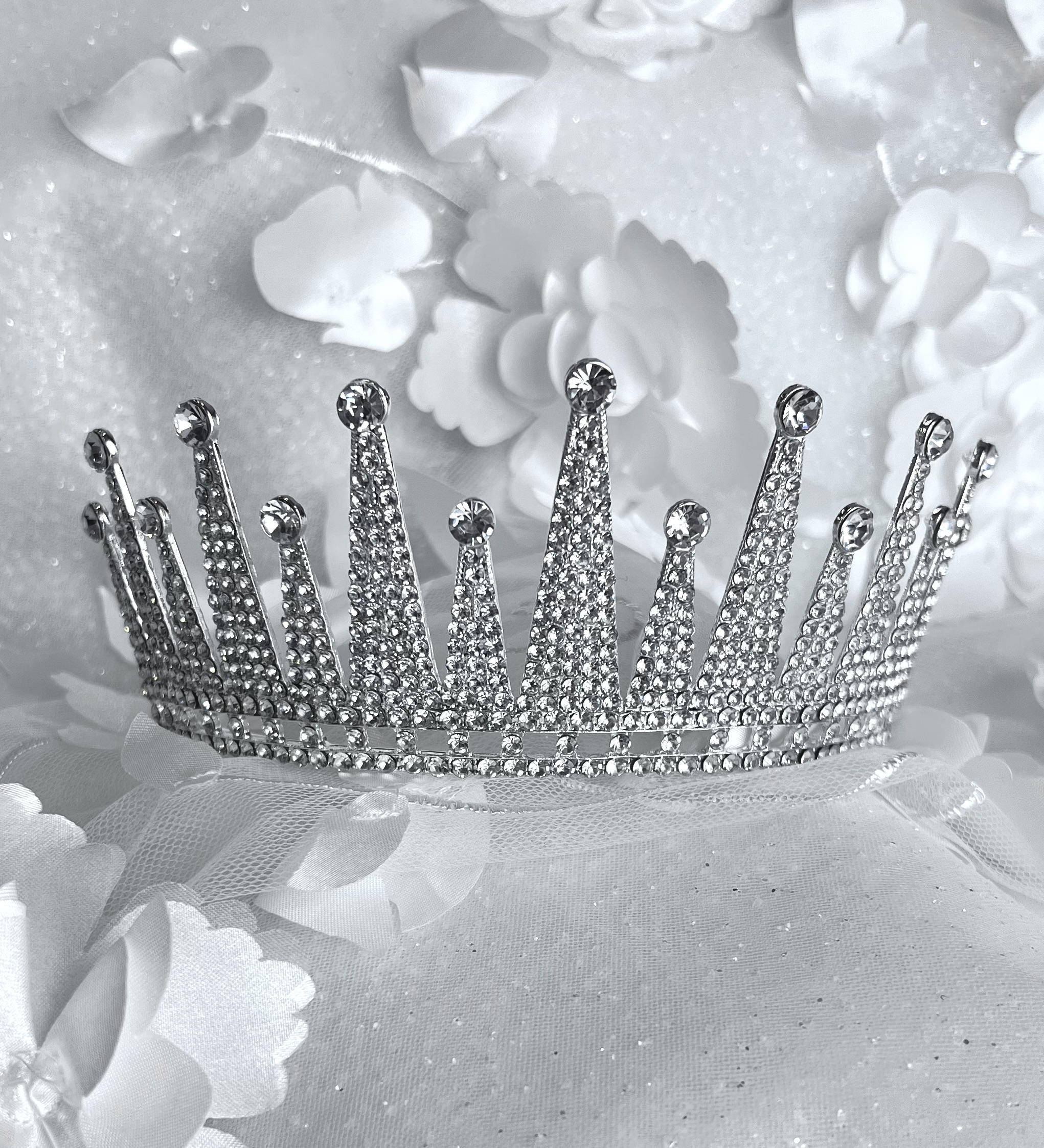 Royal Crystal Bridal Tiara